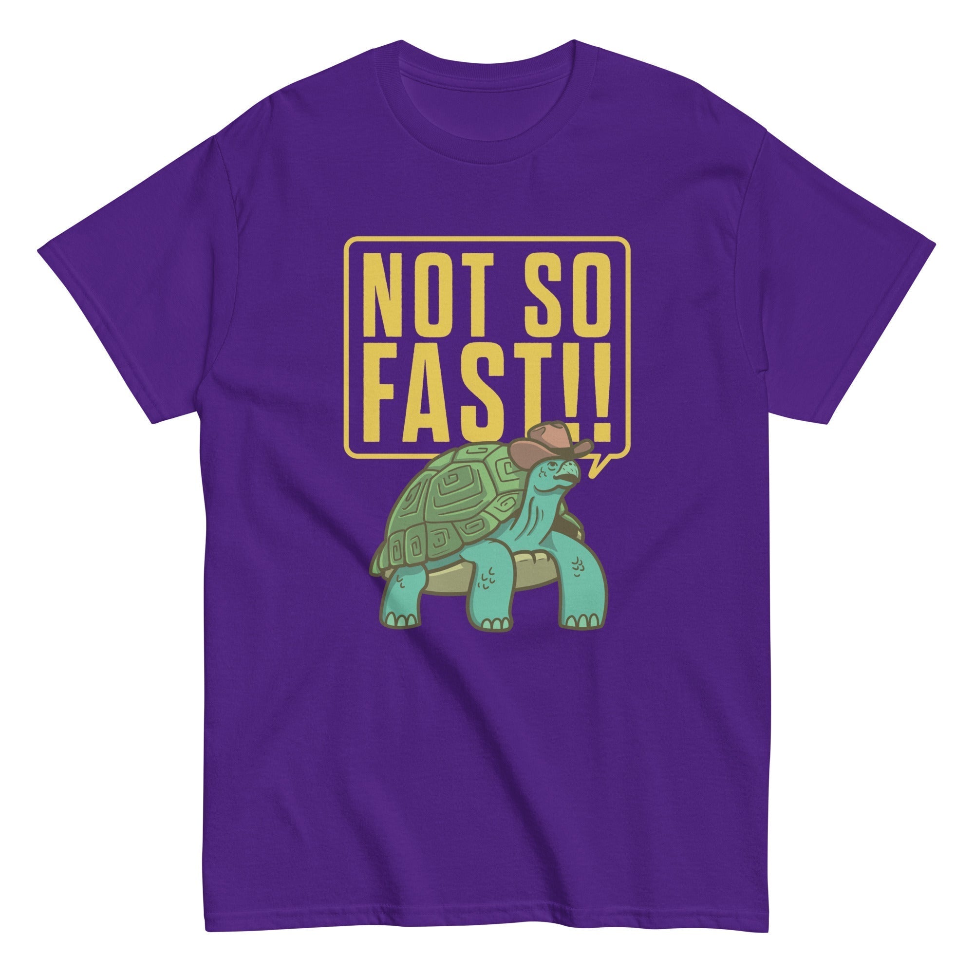 Not So Fast!! Men's Classic Tee Hoodie, Sweatshirt | CoreVibeTees.com (Image 4)