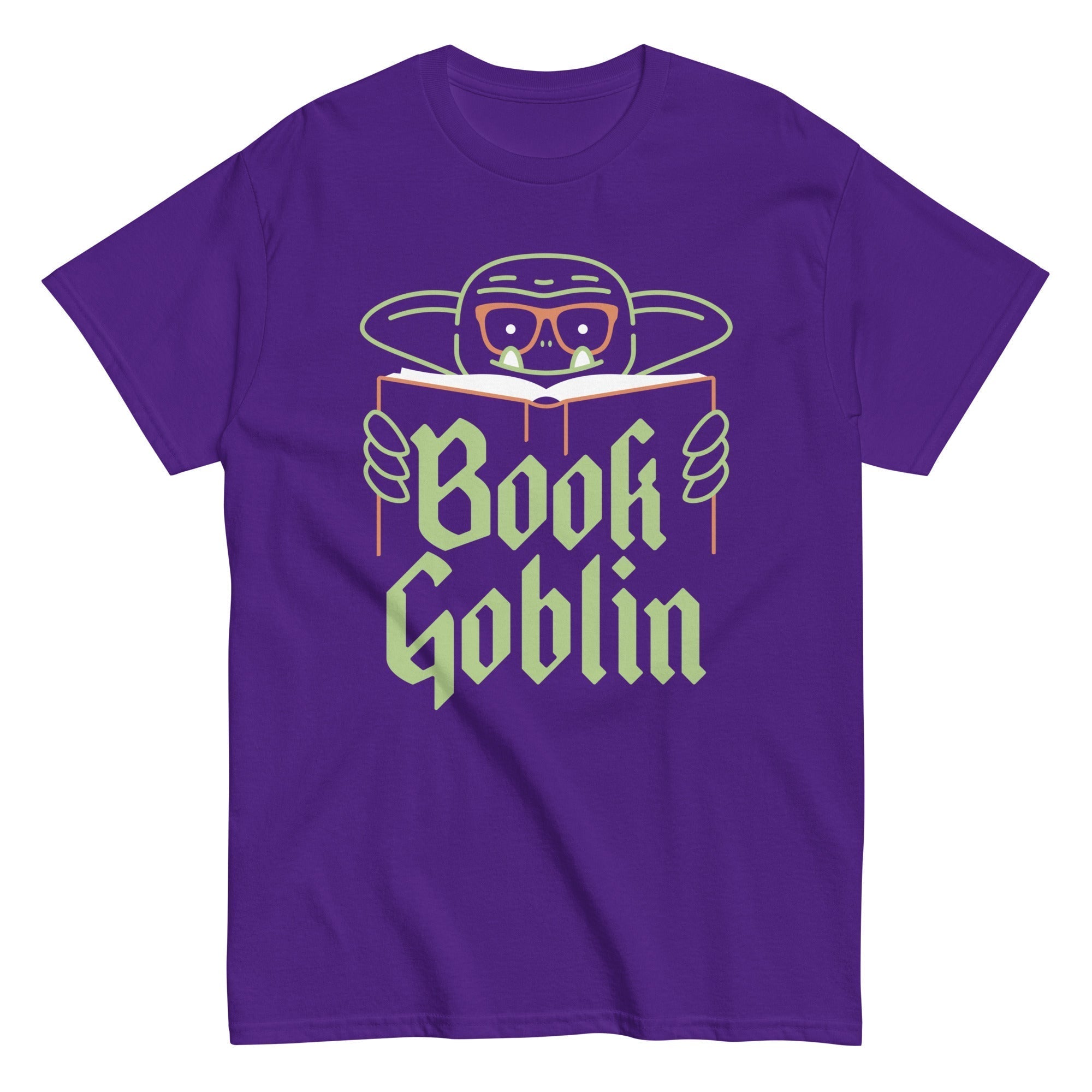 Book Goblin Men's Classic Tee Hoodie, Sweatshirt | CoreVibeTees.com (Image 4)
