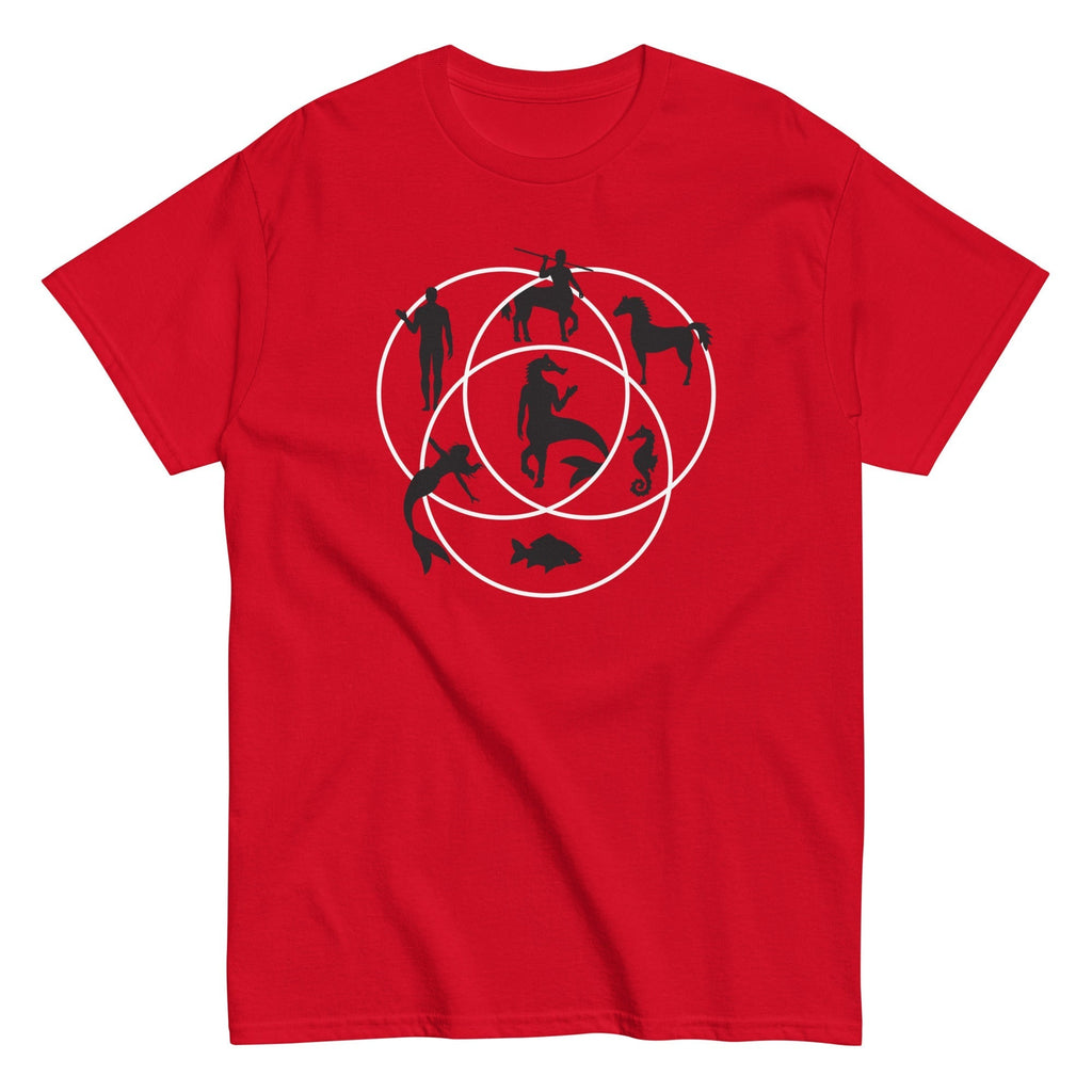 Human Horse Fish Venn Diagram Men's Classic Tee Hoodie, Sweatshirt | CoreVibeTees.com (Image 3)