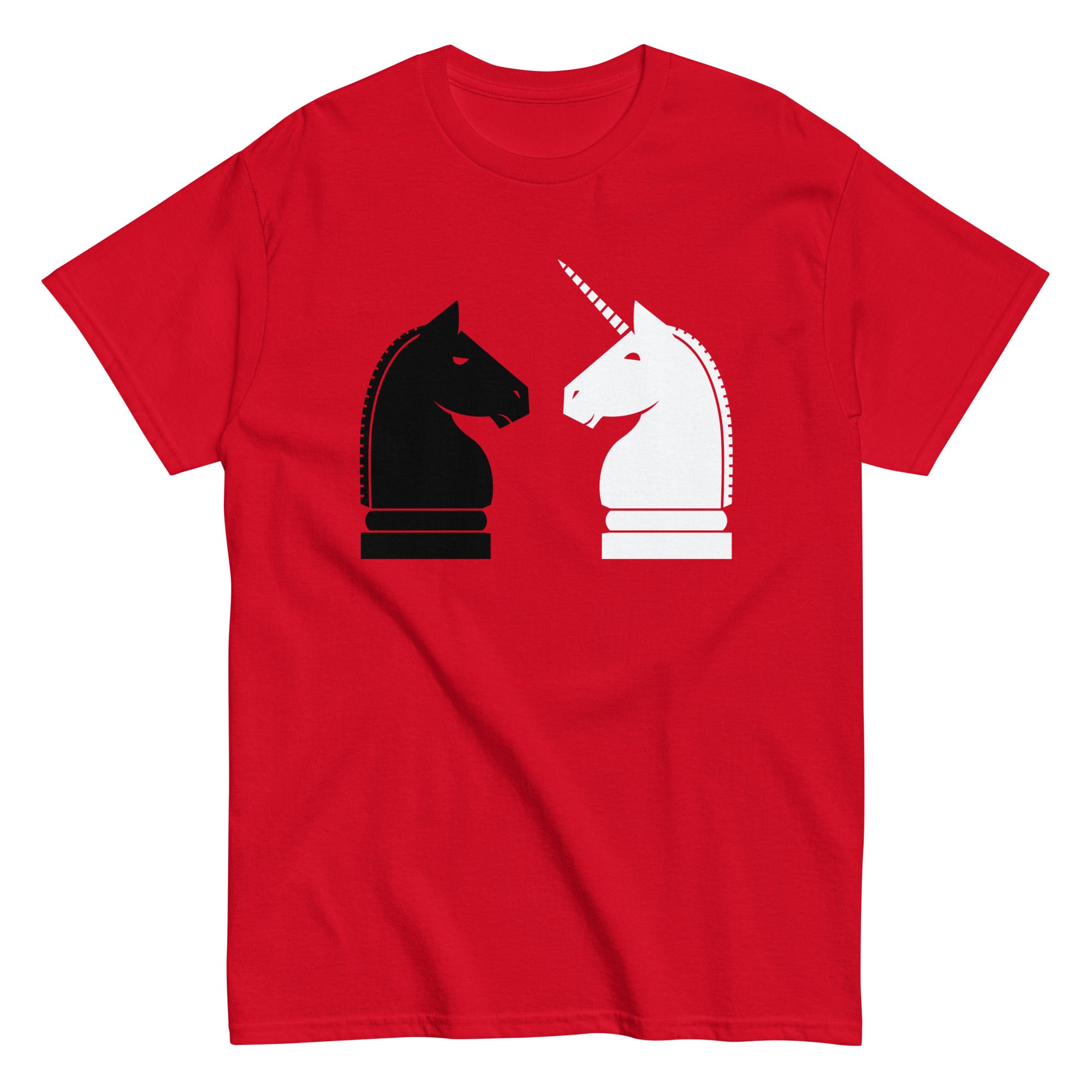 Chess Unicorn Men's Classic Tee Hoodie, Sweatshirt | CoreVibeTees.com (Image 2)