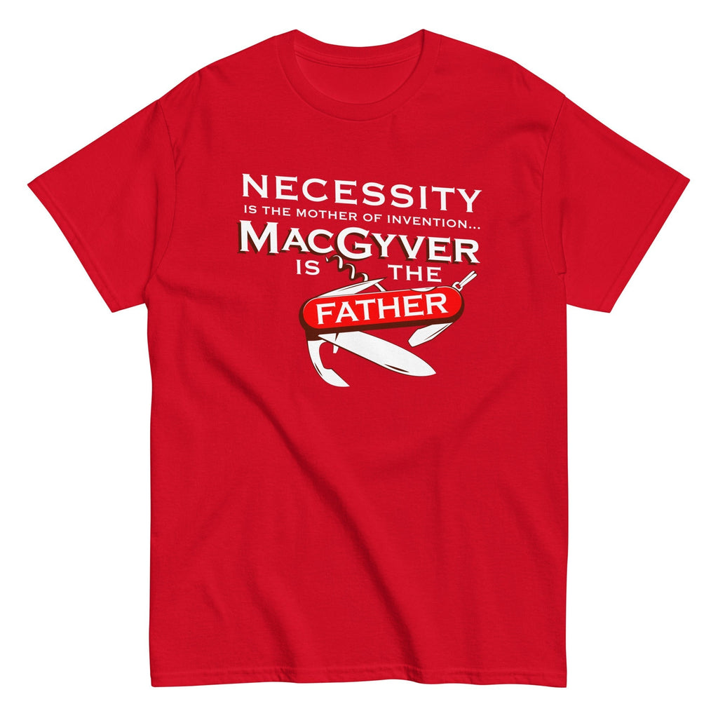 Necessity Is The Mother Men's Classic Tee Hoodie, Sweatshirt | CoreVibeTees.com (Image 1)
