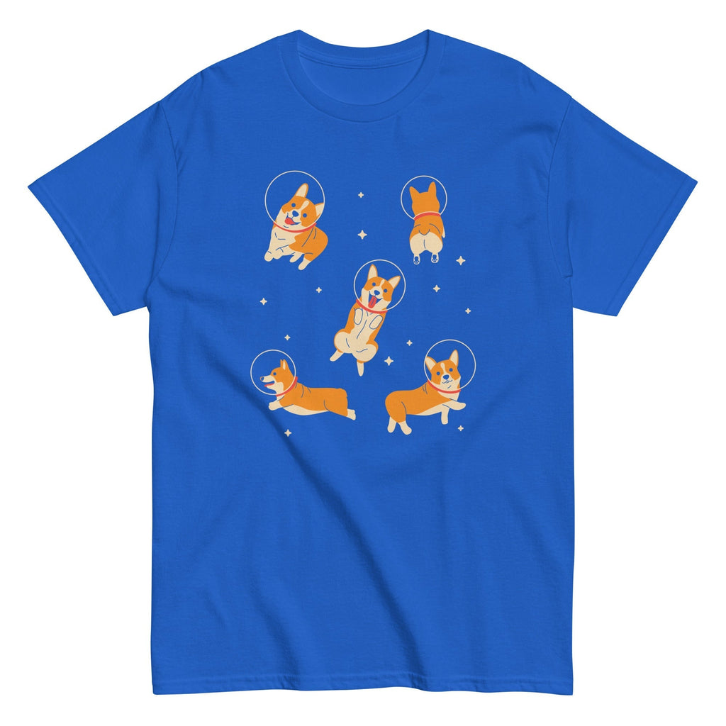 Corgis In Space Men's Classic Tee Hoodie, Sweatshirt | CoreVibeTees.com (Image 4)