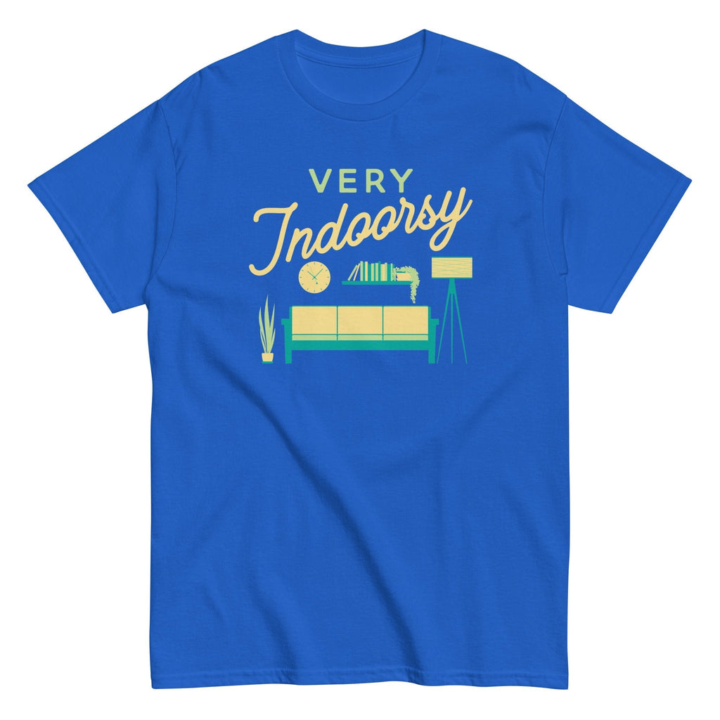 Very Indoorsy Men's Classic Tee Hoodie, Sweatshirt | CoreVibeTees.com (Image 1)