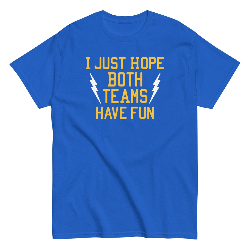 I Just Hope Both Teams Have Fun Men's Classic Tee Hoodie, Sweatshirt | CoreVibeTees.com (Image 3)