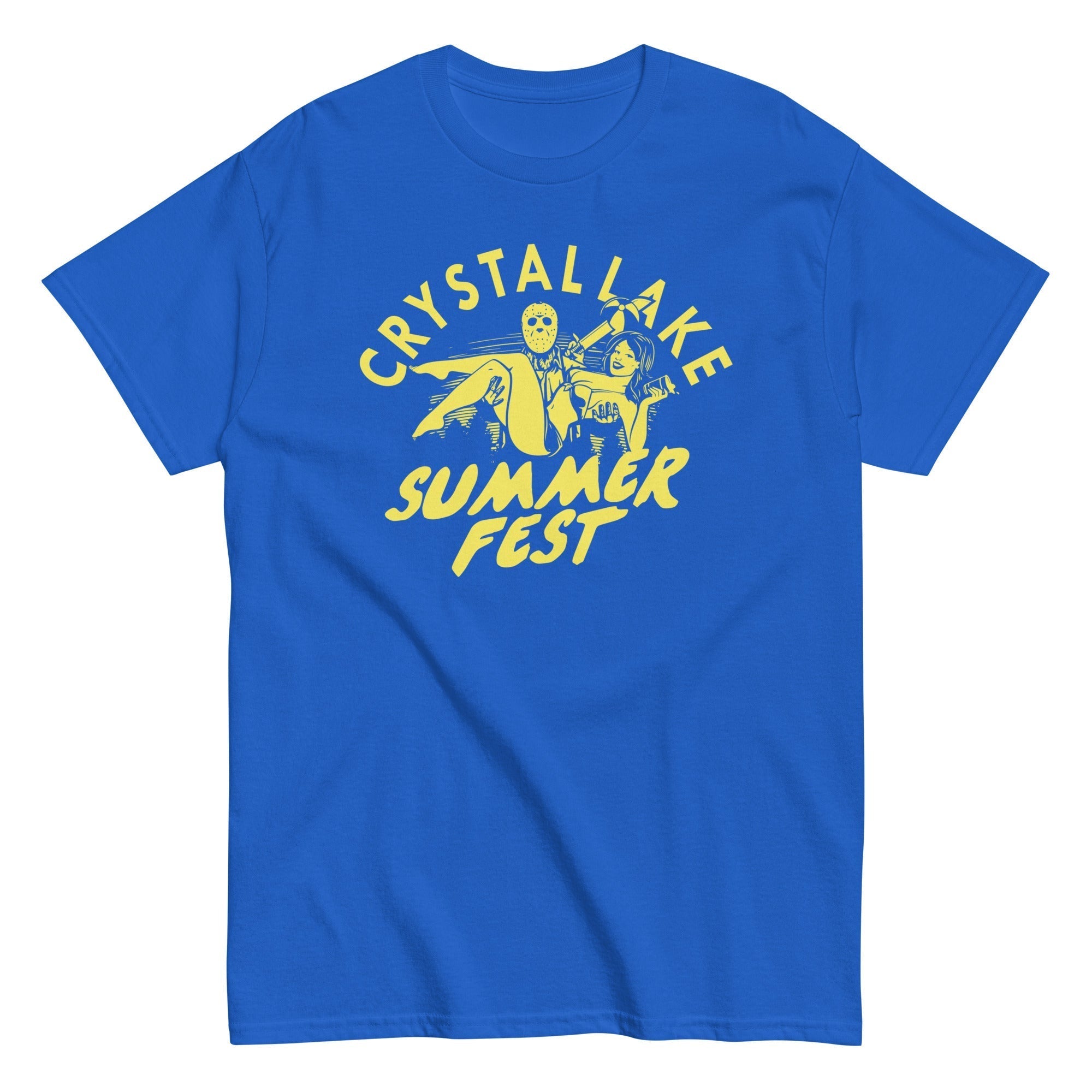 Crystal Lake Summer Fest Men's Classic Tee Hoodie, Sweatshirt | CoreVibeTees.com (Image 4)