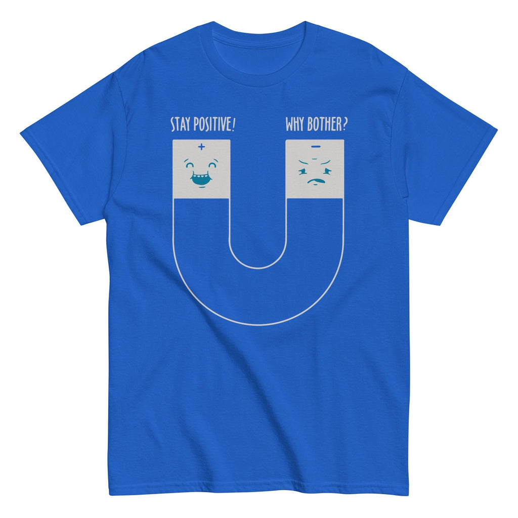 Stay Positive Men's Classic Tee Hoodie, Sweatshirt | CoreVibeTees.com (Image 5)
