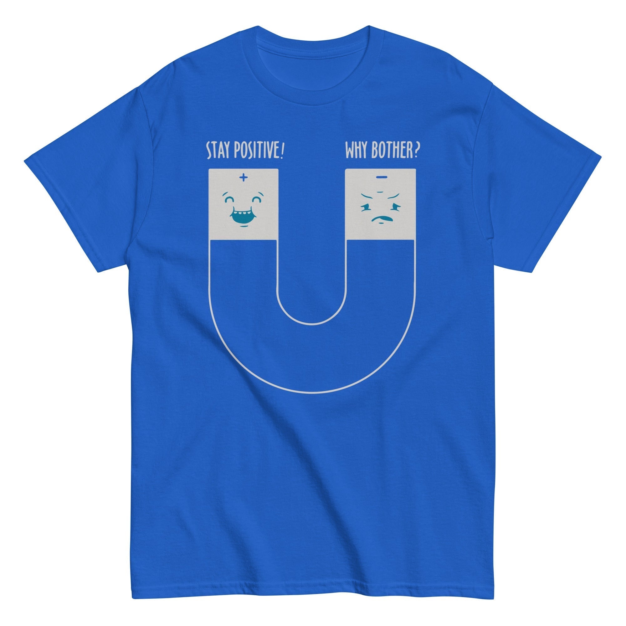 Stay Positive Men's Classic Tee Hoodie, Sweatshirt | CoreVibeTees.com (Image 5)