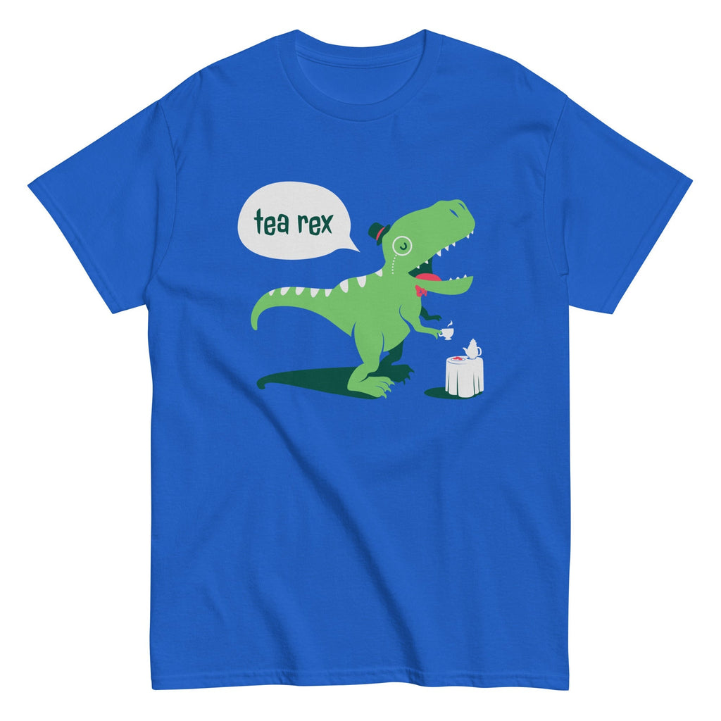 Tea Rex Men's Classic Tee Hoodie, Sweatshirt | CoreVibeTees.com (Image 4)