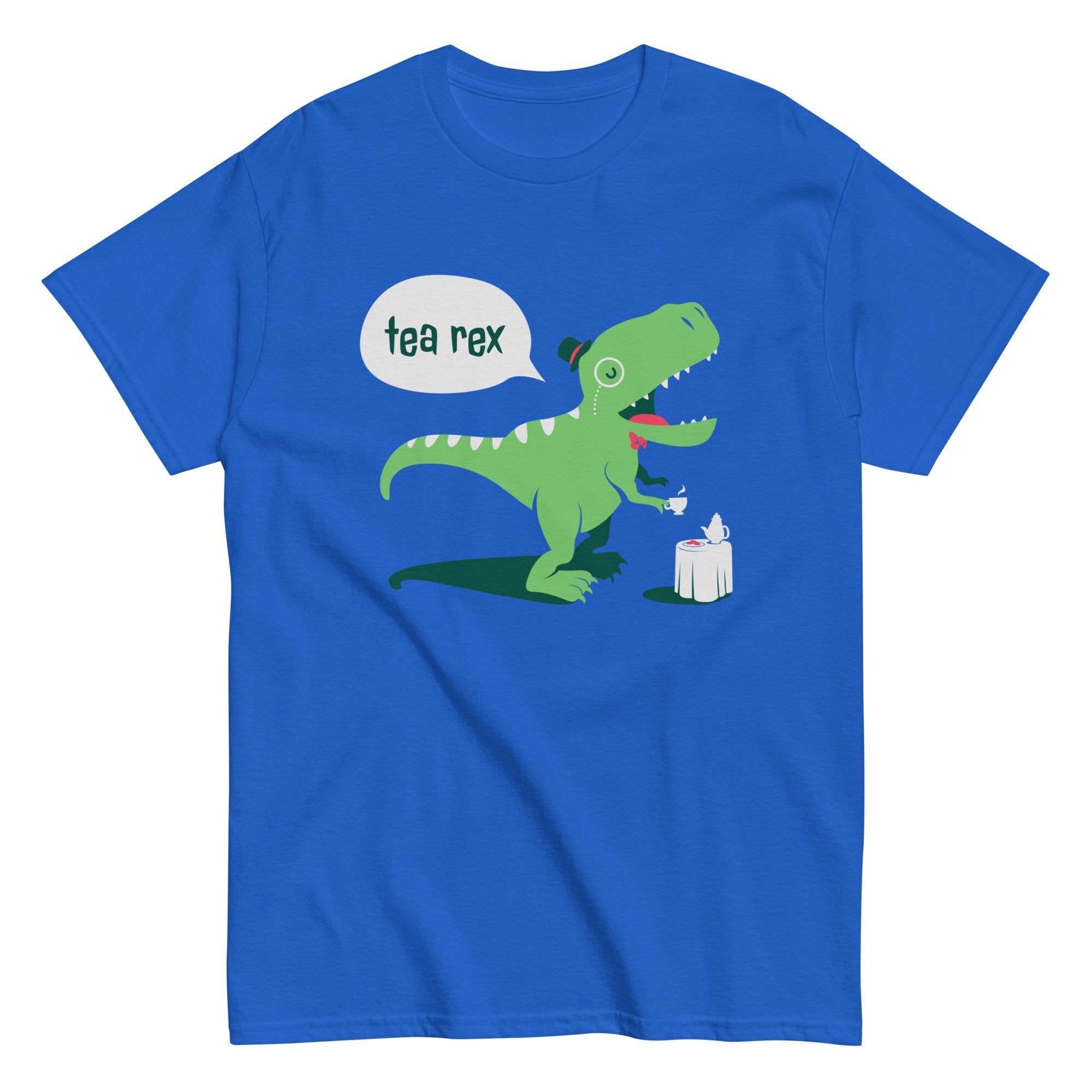 Tea Rex Men's Classic Tee Hoodie, Sweatshirt | CoreVibeTees.com (Image 4)