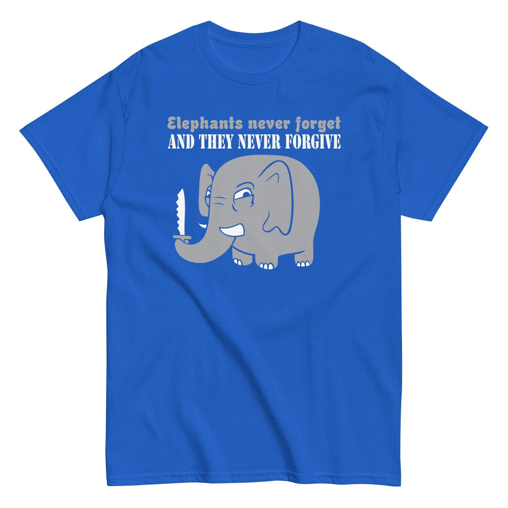 Elephants Never Forgive Men's Classic Tee Hoodie, Sweatshirt | CoreVibeTees.com (Image 5)