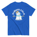 Always Cold Men's Classic Tee Hoodie, Sweatshirt | CoreVibeTees.com (Image 1)