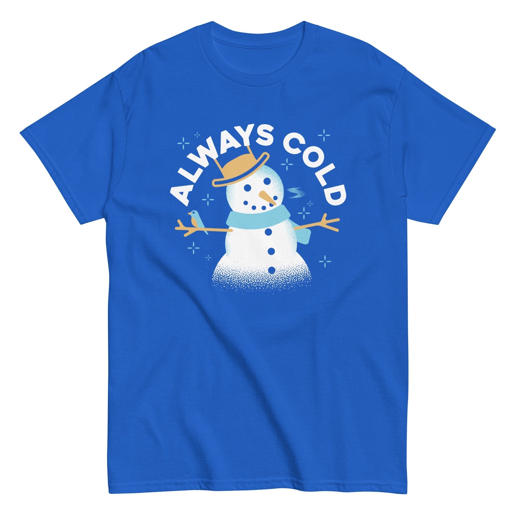 Always Cold Men's Classic Tee Hoodie, Sweatshirt | CoreVibeTees.com (Image 1)