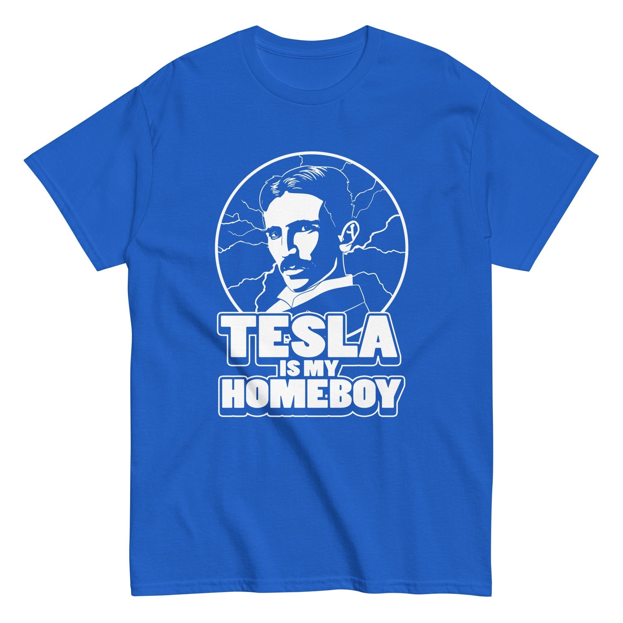 Tesla Is My Homeboy Men's Classic Tee Hoodie, Sweatshirt | CoreVibeTees.com (Image 5)