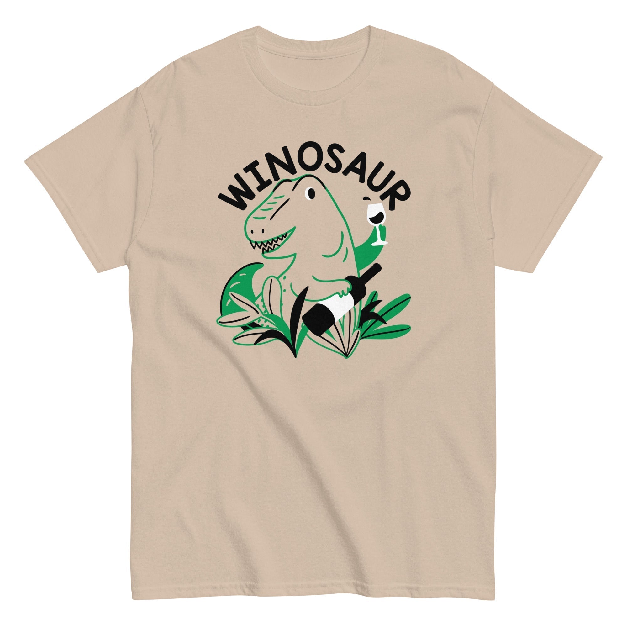 Winosaur Men's Classic Tee Hoodie, Sweatshirt | CoreVibeTees.com (Image 3)
