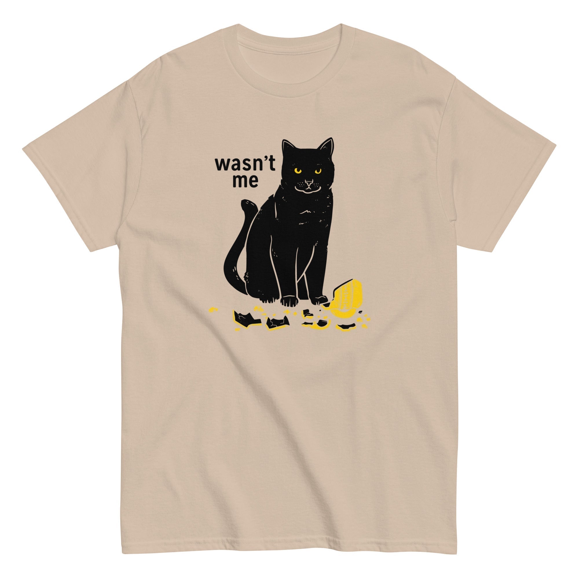 Wasn't Me Men's Classic Tee Hoodie, Sweatshirt | CoreVibeTees.com (Image 4)