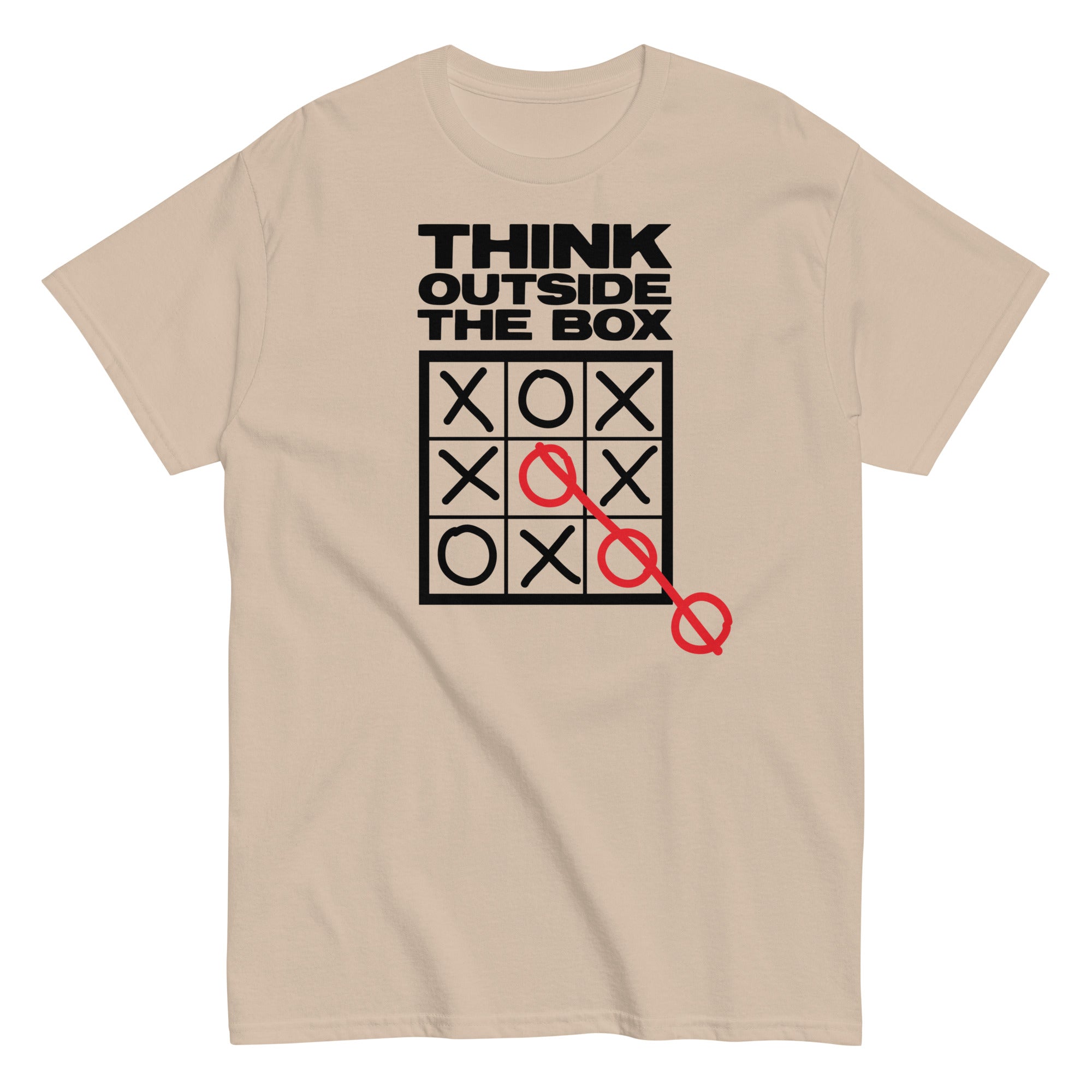Think Outside The Box Men's Classic Tee Hoodie, Sweatshirt | CoreVibeTees.com (Image 5)