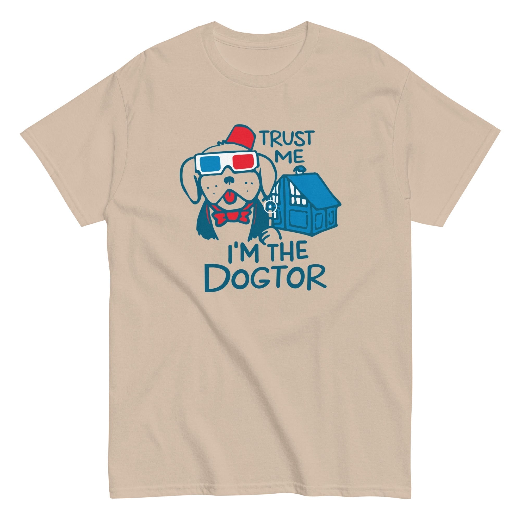 Trust Me, I'm The Dogtor Men's Classic Tee Hoodie, Sweatshirt | CoreVibeTees.com (Image 2)