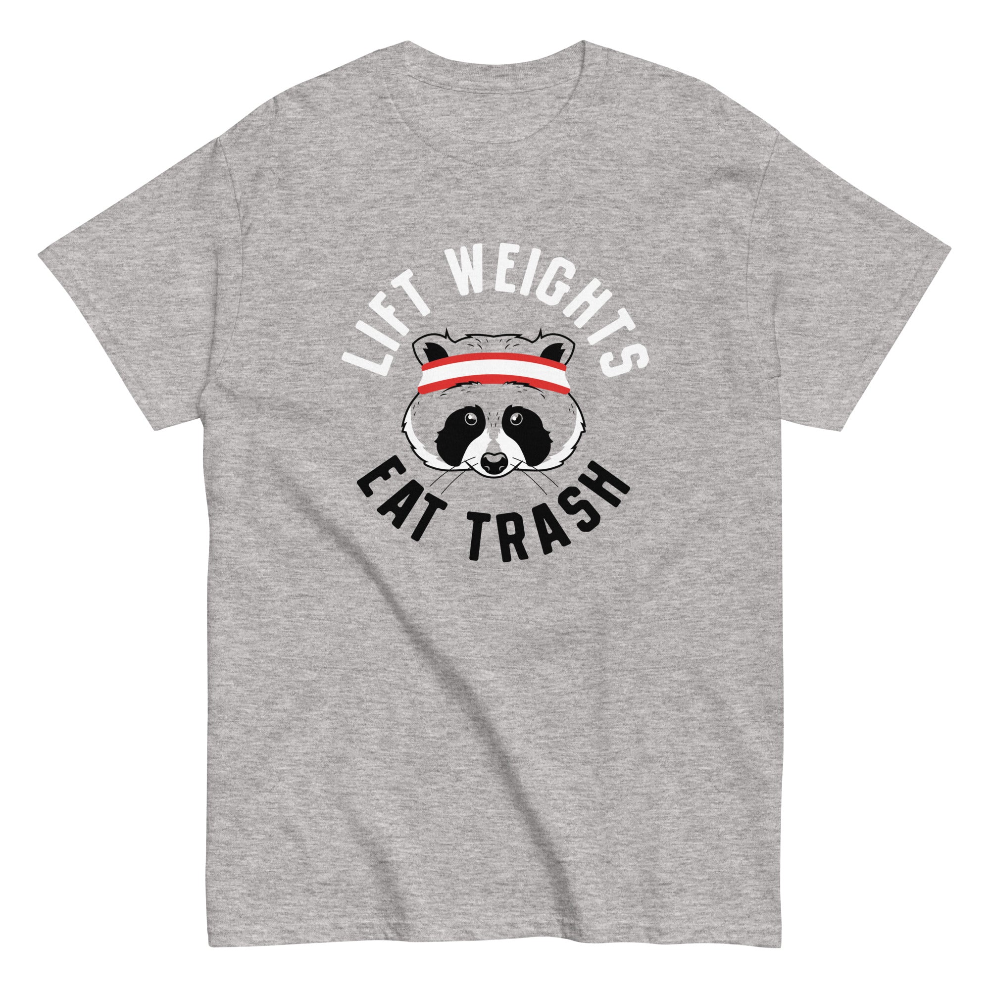 Lift Weights Eat Trash Men's Classic Tee Hoodie, Sweatshirt | CoreVibeTees.com (Image 1)