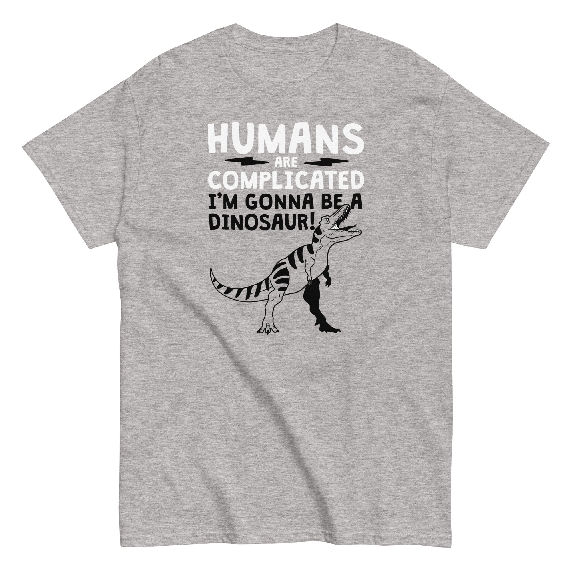 Humans Are Complicated Men's Classic Tee Hoodie, Sweatshirt | CoreVibeTees.com (Image 1)