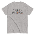 Cats>People Men's Classic Tee Hoodie, Sweatshirt | CoreVibeTees.com (Image 1)