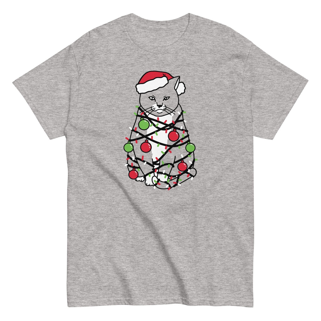 Meowy Christmas Men's Classic Tee Hoodie, Sweatshirt | CoreVibeTees.com (Image 1)