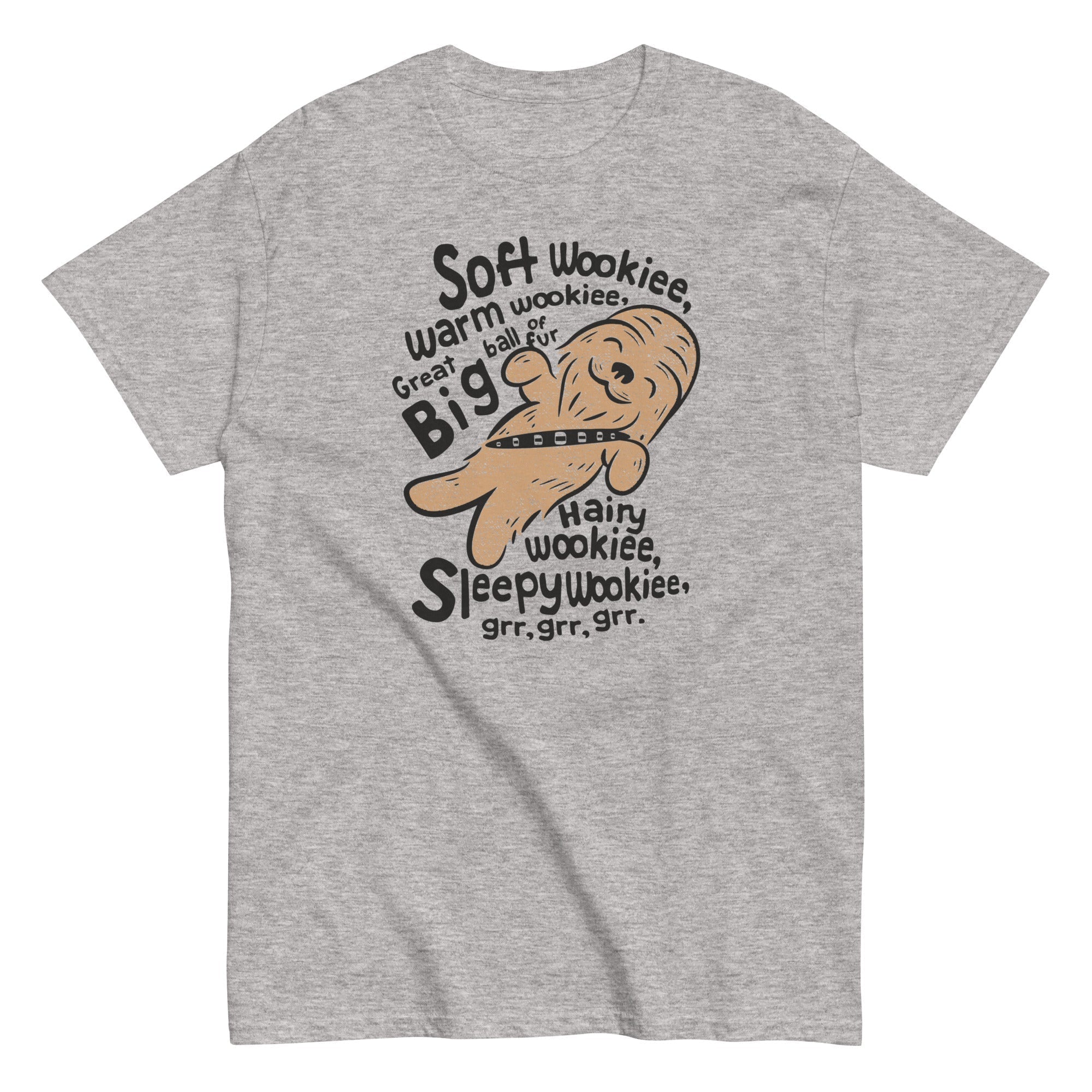 Soft Wookiee, Warm Wookiee Men's Classic Tee Hoodie, Sweatshirt | CoreVibeTees.com (Image 1)