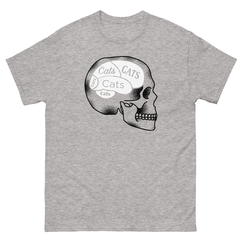 Cats On The Brain Men's Classic Tee Hoodie, Sweatshirt | CoreVibeTees.com (Image 1)