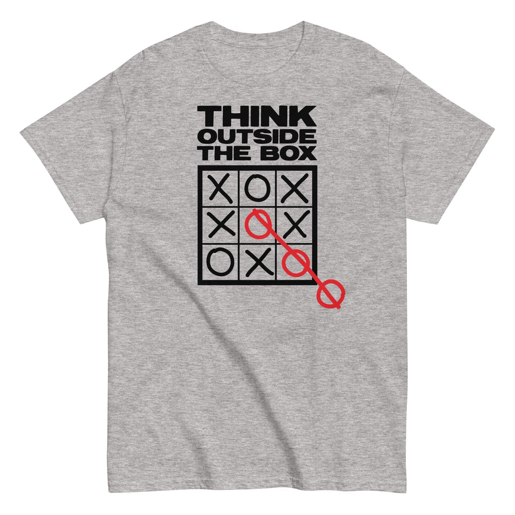 Think Outside The Box Men's Classic Tee Hoodie, Sweatshirt | CoreVibeTees.com (Image 4)