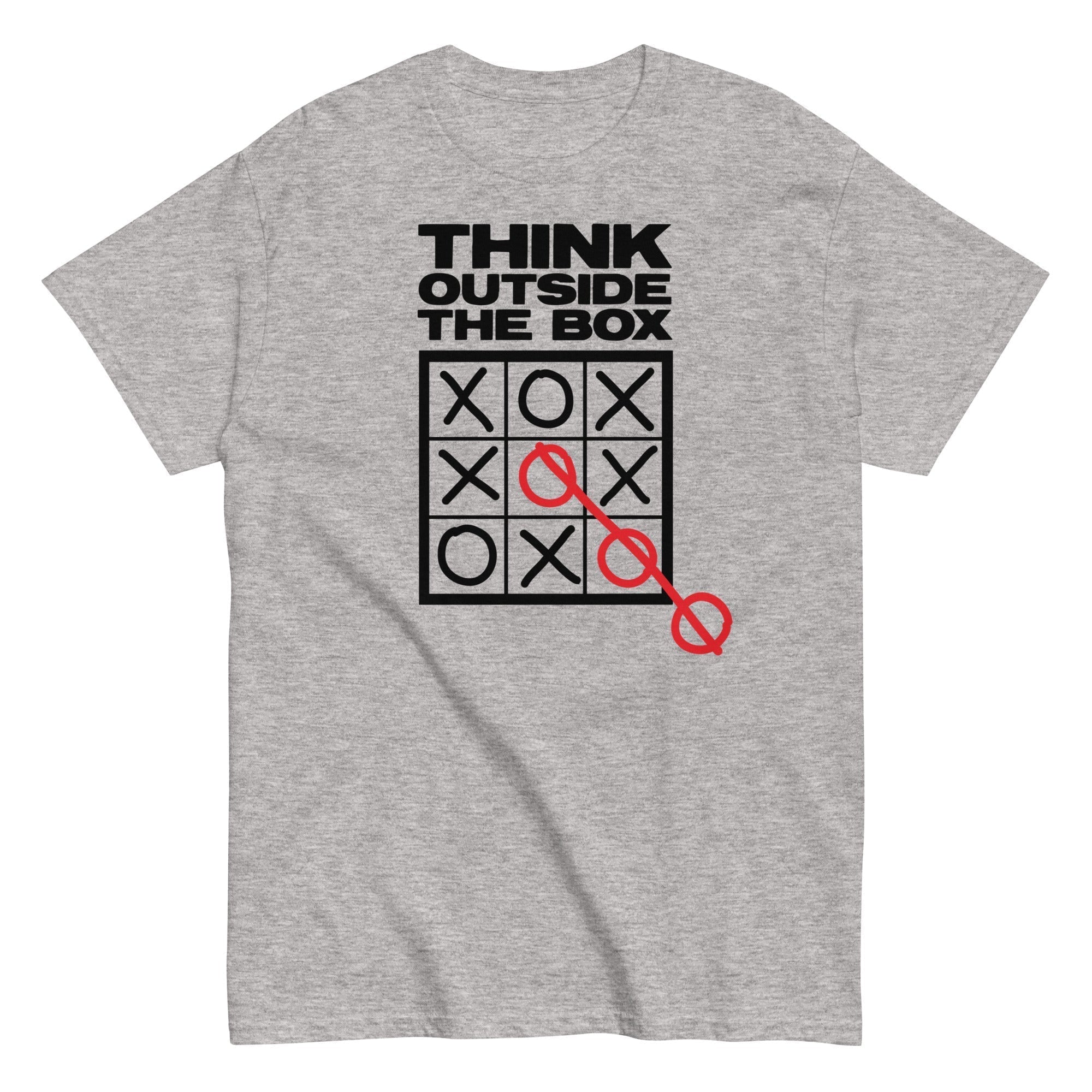 Think Outside The Box Men's Classic Tee Hoodie, Sweatshirt | CoreVibeTees.com (Image 4)