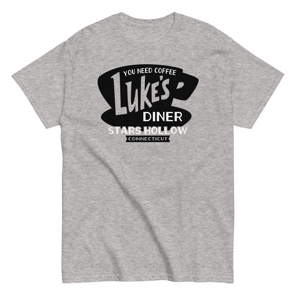 Luke's Diner Men's Classic Tee Hoodie, Sweatshirt | CoreVibeTees.com (Image 3)