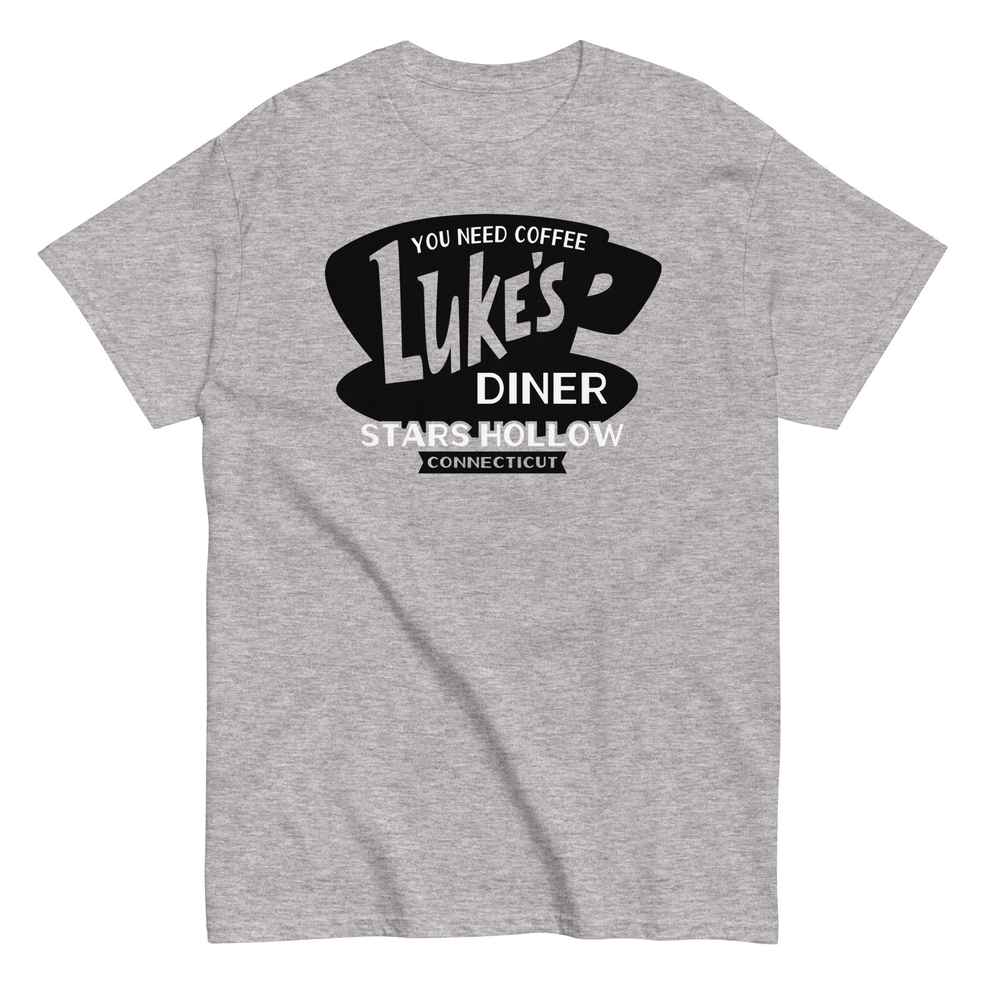 Luke's Diner Men's Classic Tee Hoodie, Sweatshirt | CoreVibeTees.com (Image 3)