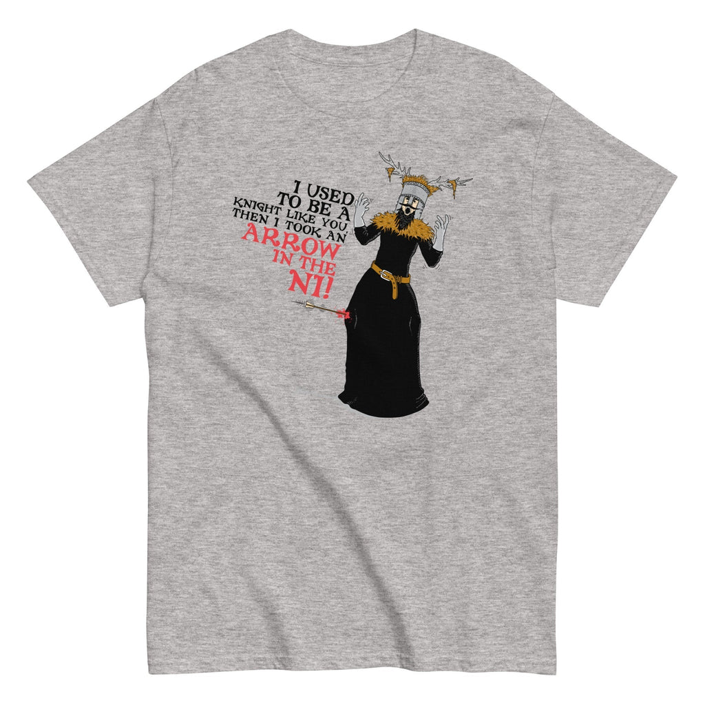 An Arrow In The Ni Men's Classic Tee Hoodie, Sweatshirt | CoreVibeTees.com (Image 3)