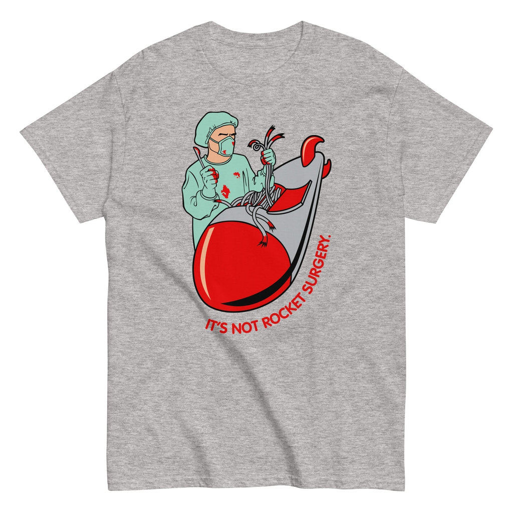 It's Not Rocket Surgery Men's Classic Tee Hoodie, Sweatshirt | CoreVibeTees.com (Image 3)