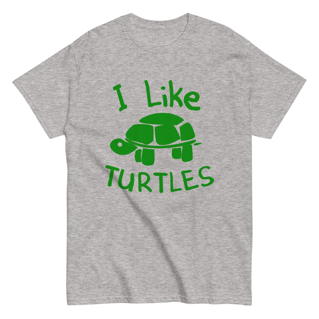 I Like Turtles Men's Classic Tee Hoodie, Sweatshirt | CoreVibeTees.com (Image 5)