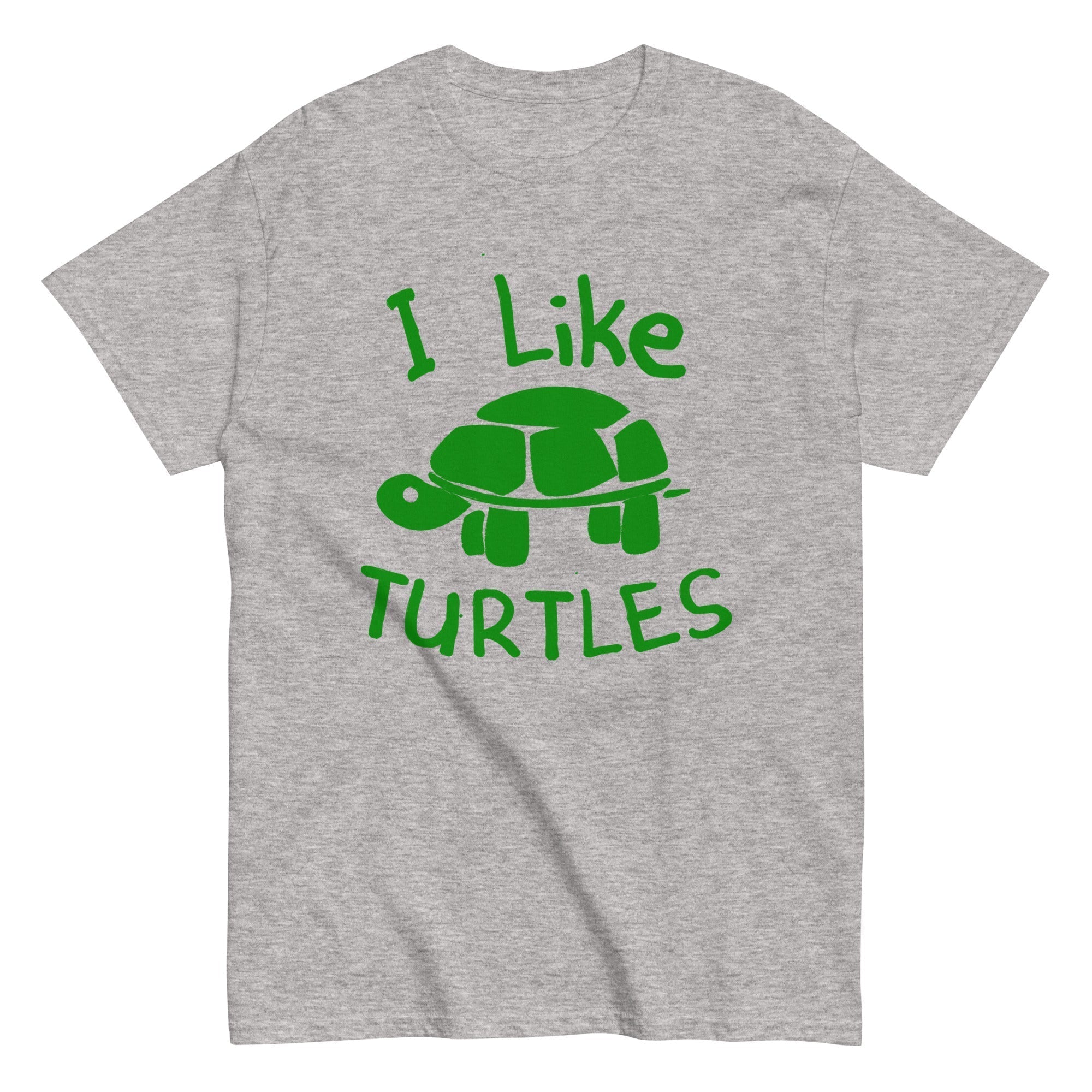 I Like Turtles Men's Classic Tee Hoodie, Sweatshirt | CoreVibeTees.com (Image 5)