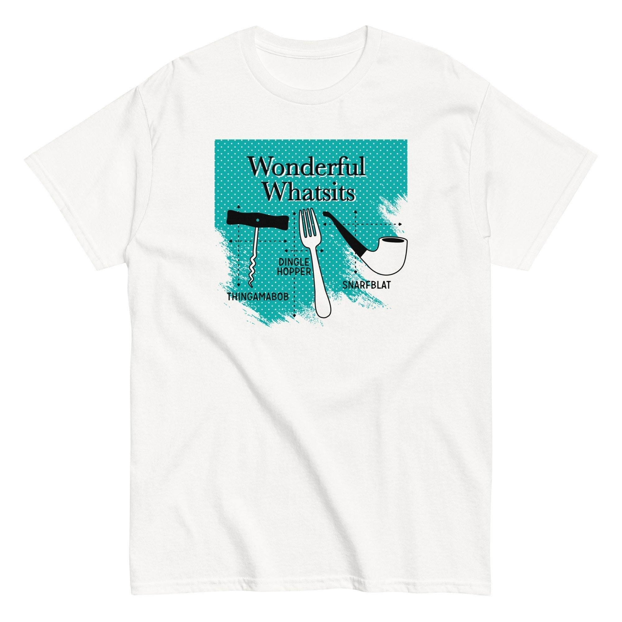 Wonderful Whatsits Men's Classic Tee Hoodie, Sweatshirt | CoreVibeTees.com (Image 3)
