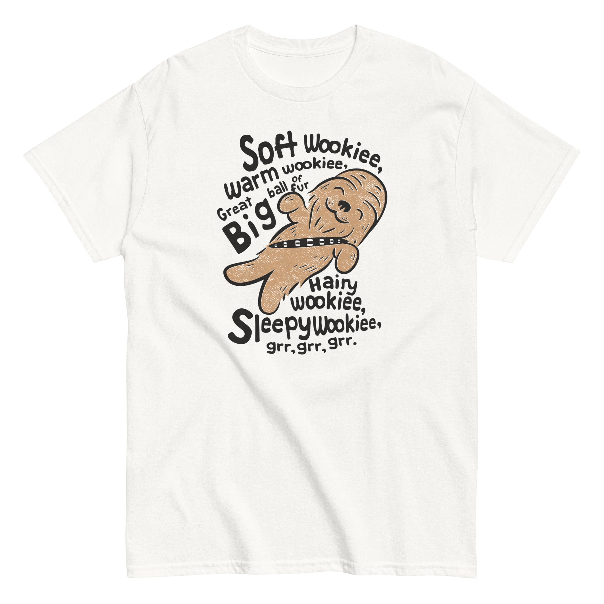 Soft Wookiee, Warm Wookiee Men's Classic Tee Hoodie, Sweatshirt | CoreVibeTees.com (Image 4)