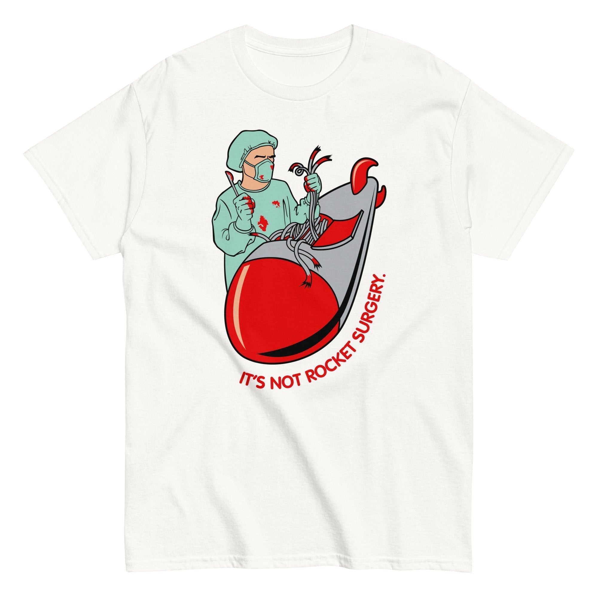 It's Not Rocket Surgery Men's Classic Tee Hoodie, Sweatshirt | CoreVibeTees.com (Image 5)