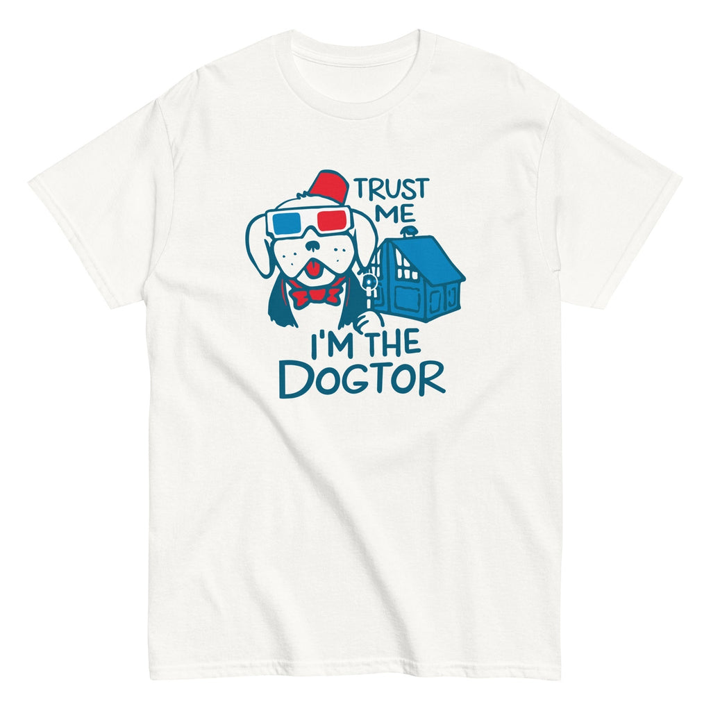 Trust Me, I'm The Dogtor Men's Classic Tee Hoodie, Sweatshirt | CoreVibeTees.com (Image 4)
