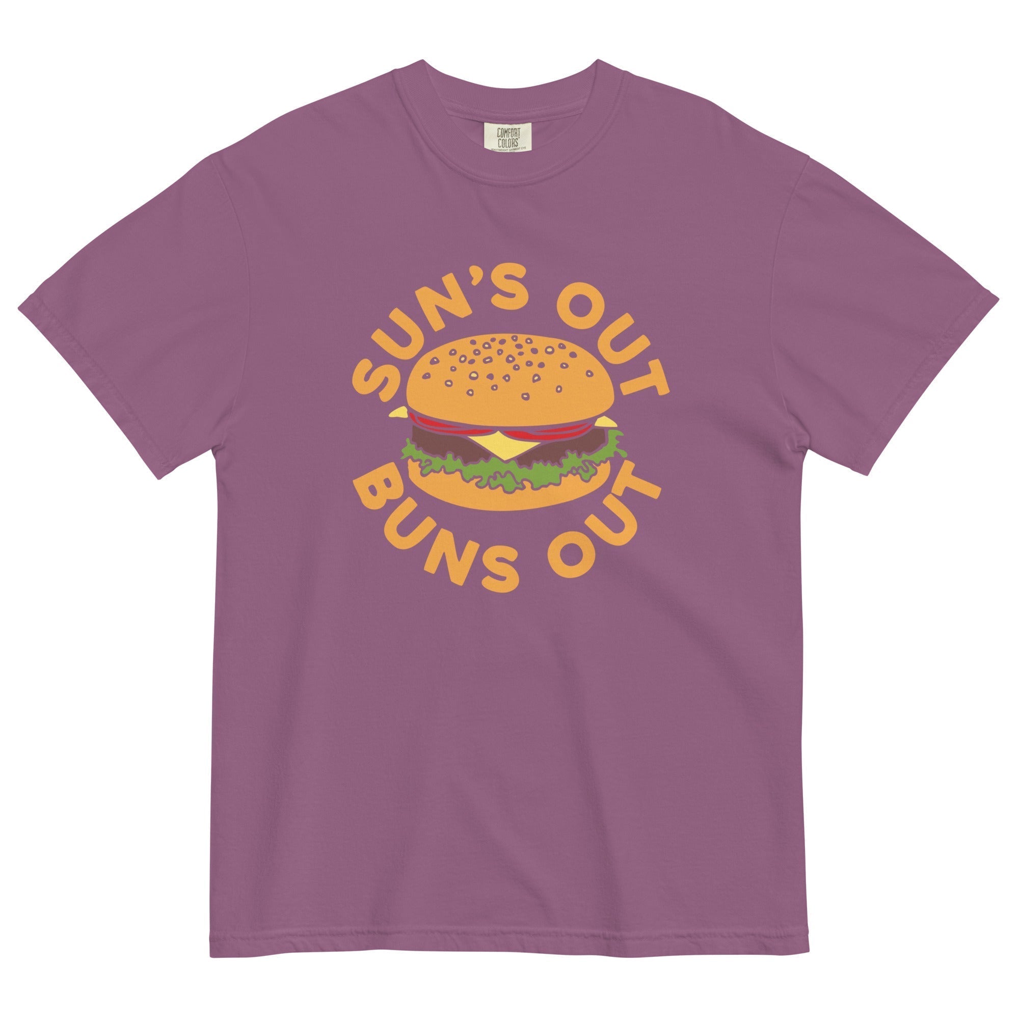 Sun's Out Buns Out Men's Relaxed Fit Tee Hoodie, Sweatshirt | CoreVibeTees.com (Image 4)
