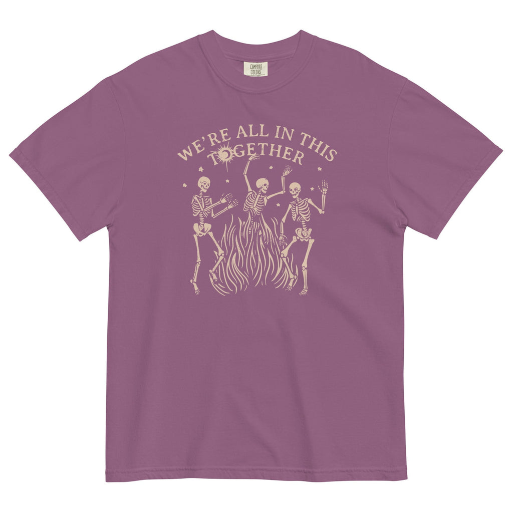 We're All In This Together Men's Relaxed Fit Tee Hoodie, Sweatshirt | CoreVibeTees.com (Image 3)