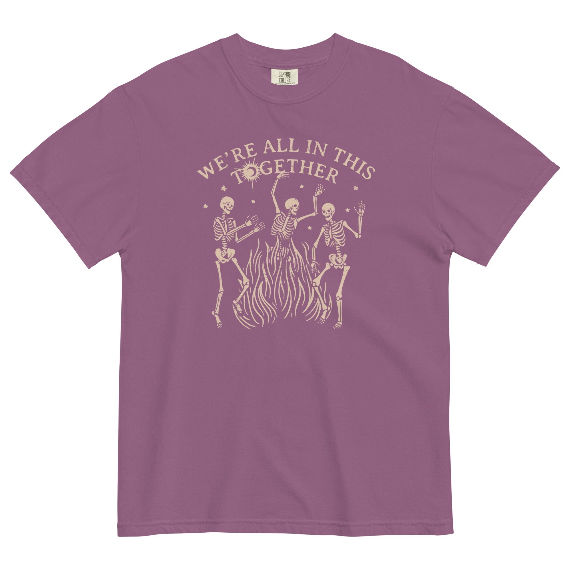 We're All In This Together Men's Relaxed Fit Tee Hoodie, Sweatshirt | CoreVibeTees.com (Image 3)
