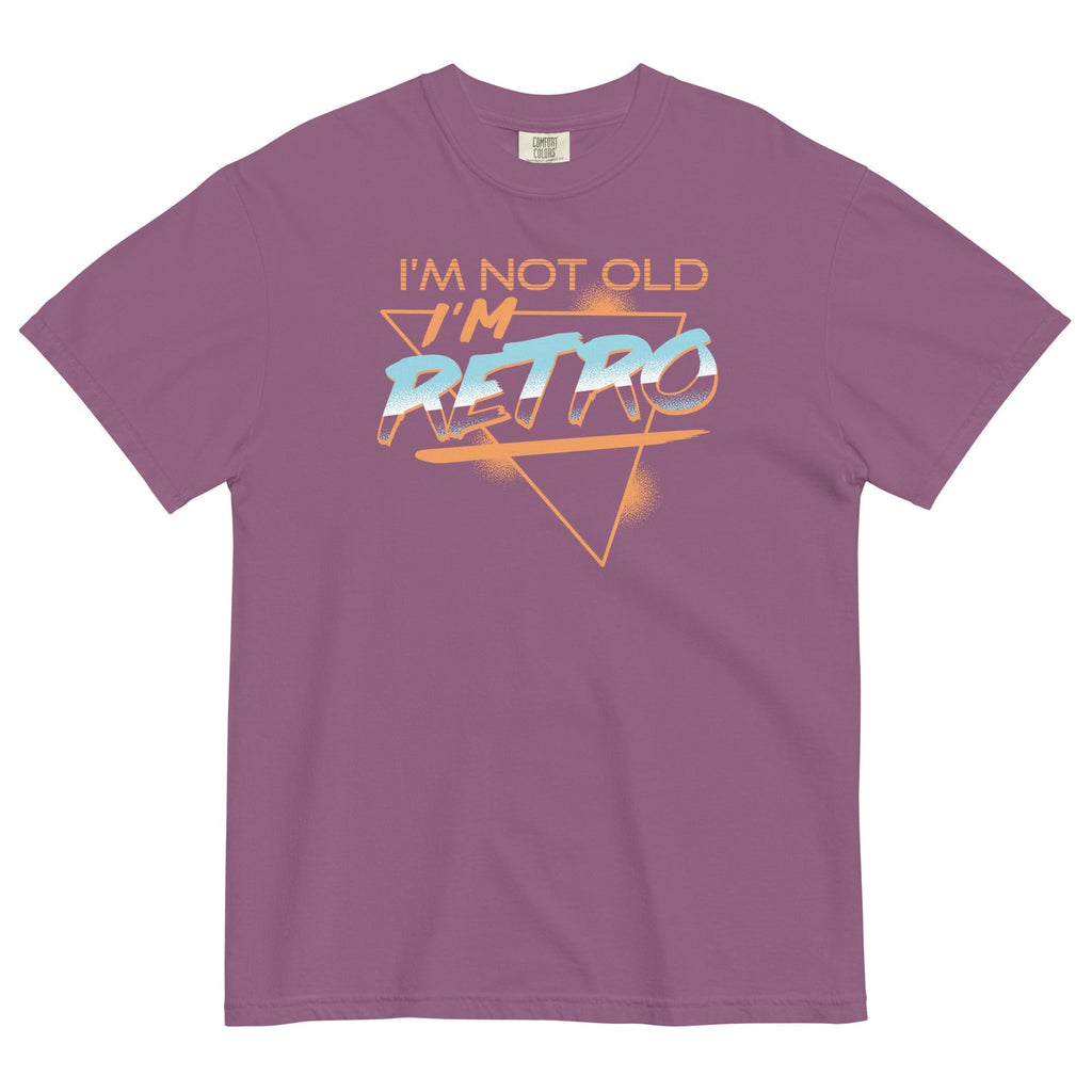 I'm Not Old I'm Retro Men's Relaxed Fit Tee Hoodie, Sweatshirt | CoreVibeTees.com (Image 3)