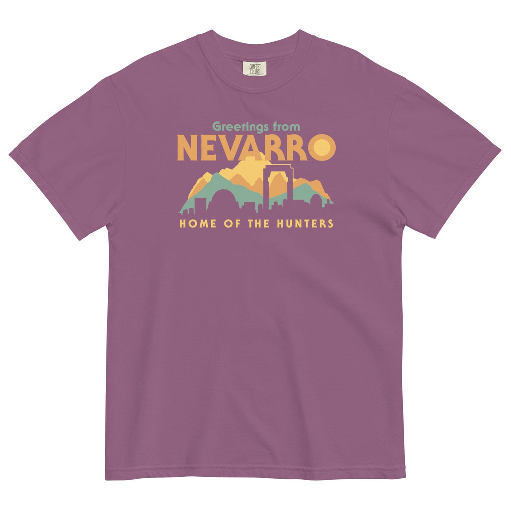 Greetings From Nevarro Men's Relaxed Fit Tee Hoodie, Sweatshirt | CoreVibeTees.com (Image 5)