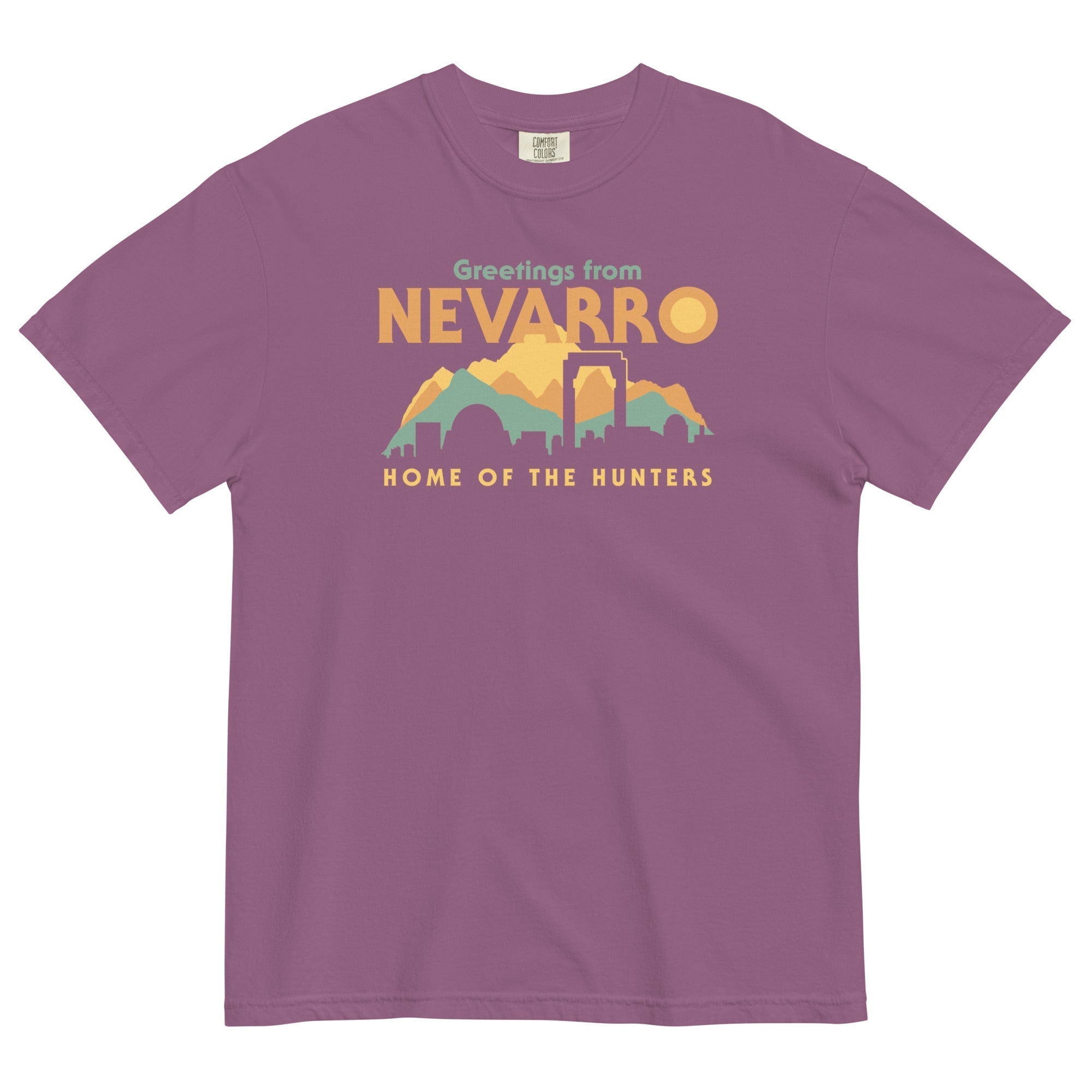 Greetings From Nevarro Men's Relaxed Fit Tee Hoodie, Sweatshirt | CoreVibeTees.com (Image 5)