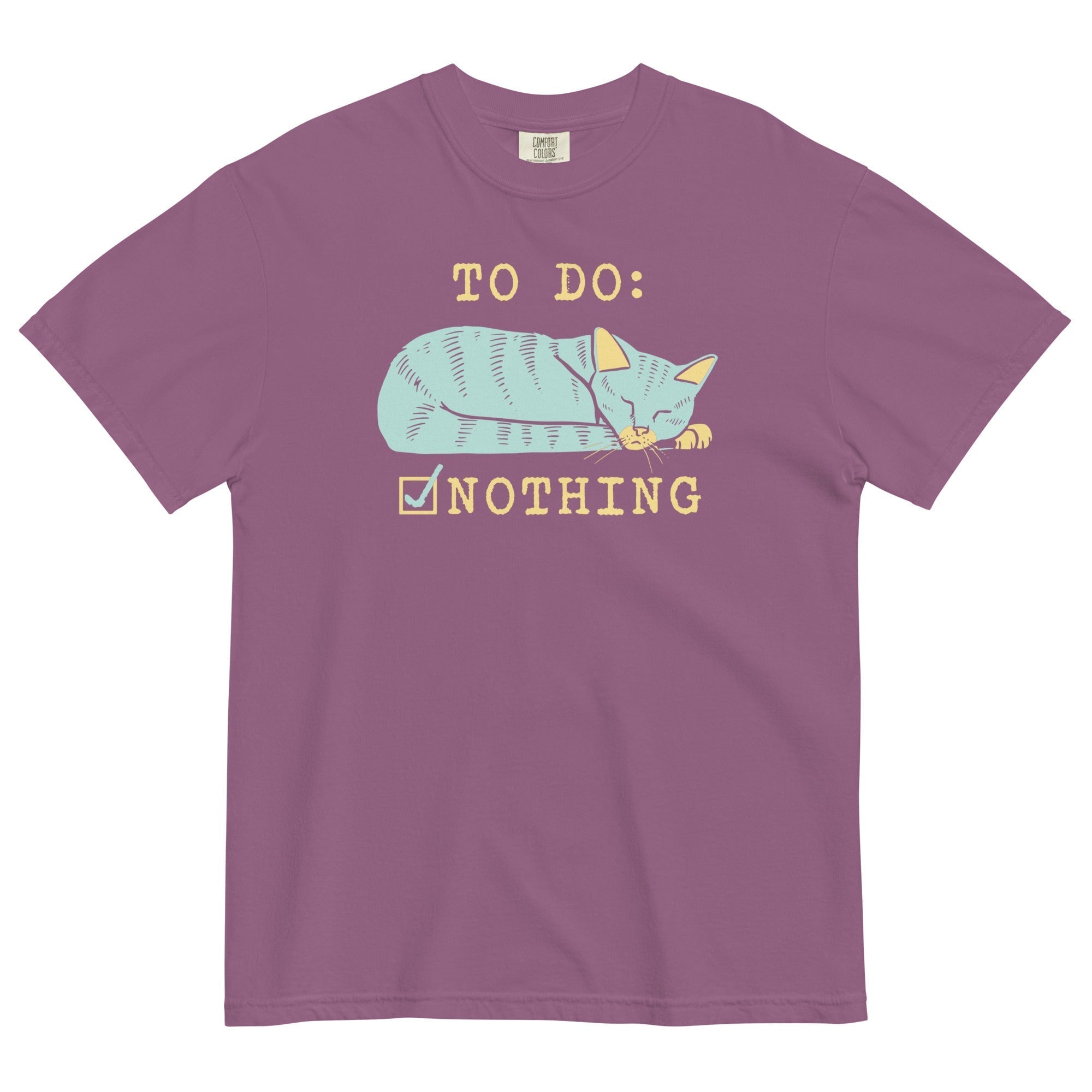 To Do: Nothing Men's Relaxed Fit Tee Hoodie, Sweatshirt | CoreVibeTees.com (Image 3)