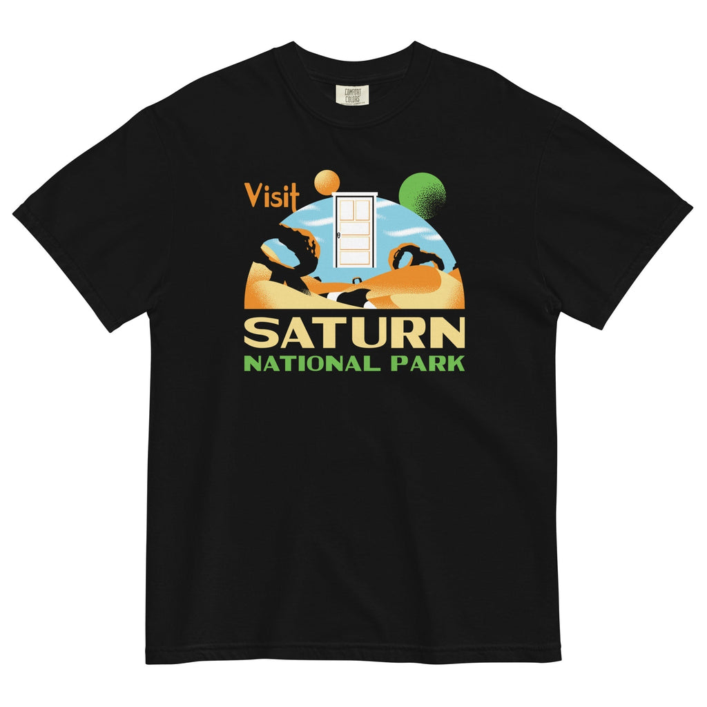 Visit Saturn National Park Men's Relaxed Fit Tee Hoodie, Sweatshirt | CoreVibeTees.com (Image 1)