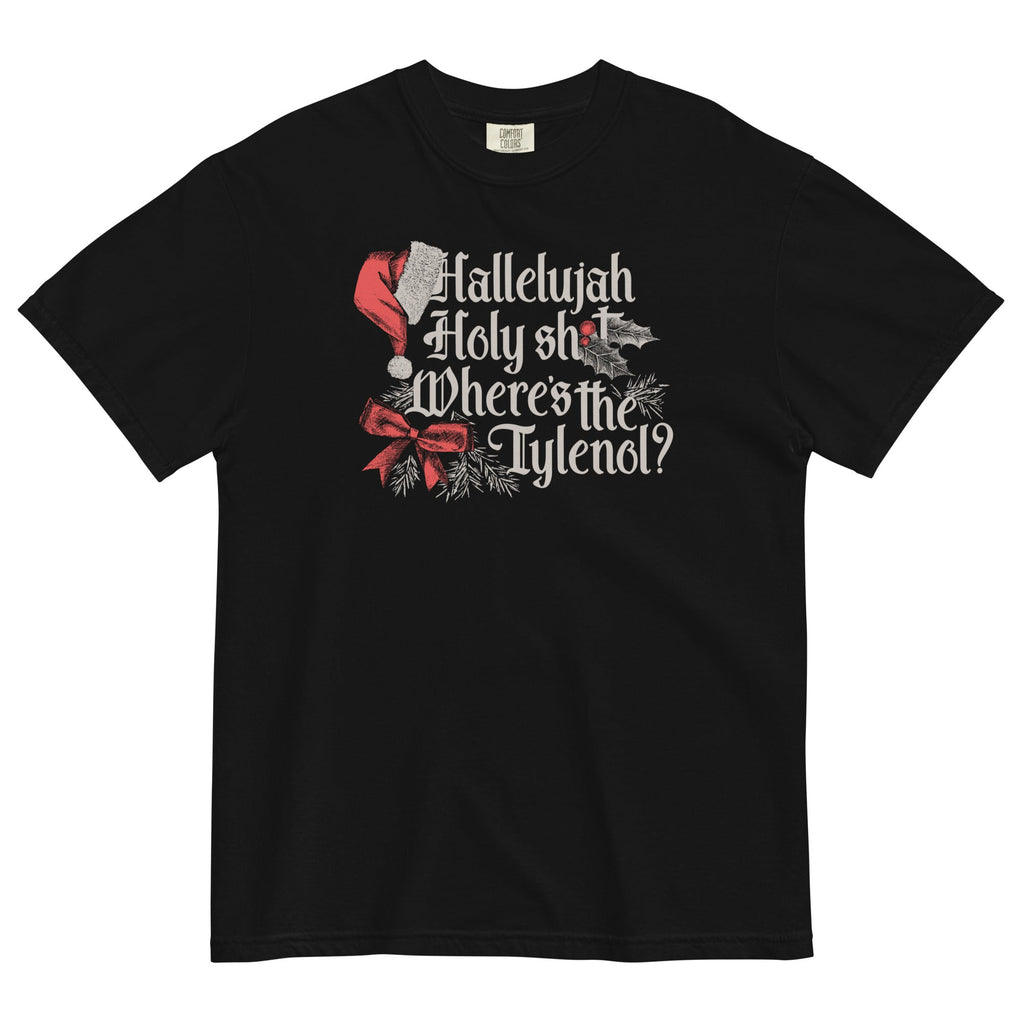 Where's The Tylenol? Men's Relaxed Fit Tee Hoodie, Sweatshirt | CoreVibeTees.com (Image 1)