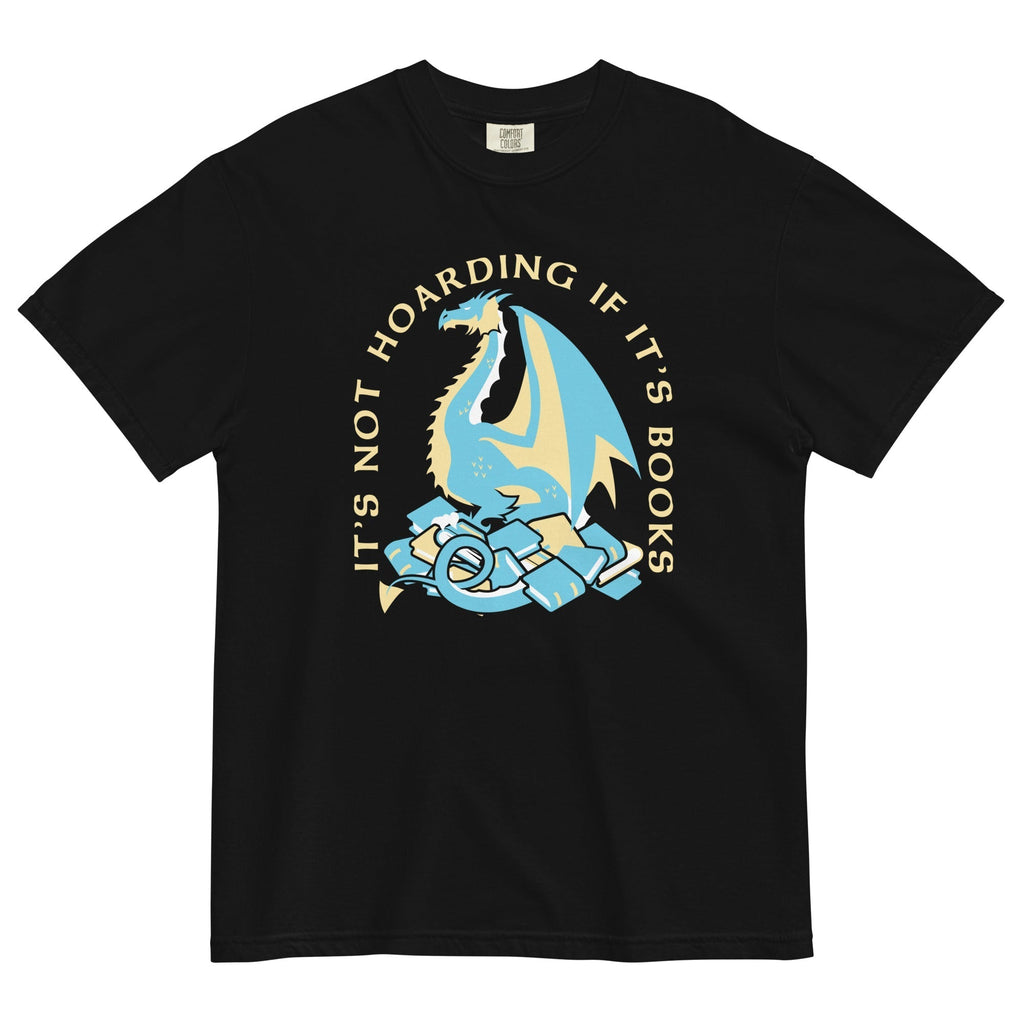 It's Not Hoarding If It's Books Men's Relaxed Fit Tee Hoodie, Sweatshirt | CoreVibeTees.com (Image 3)