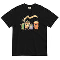 Let's All Go Watch Scary Movies Men's Relaxed Fit Tee Hoodie, Sweatshirt | CoreVibeTees.com (Image 1)